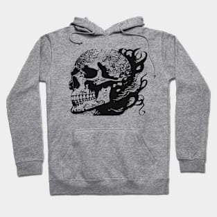 gothic skull Hoodie